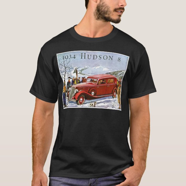 T-shirts Hudson 1934 8 - propaganda do vintage (Frente)