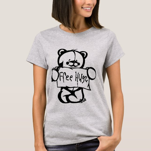 T-shirts Hugs Gratuitos (Frente)
