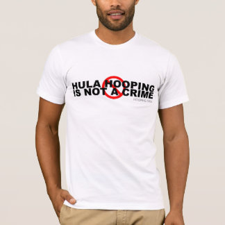 T-shirts Hula Hooping não é um crime