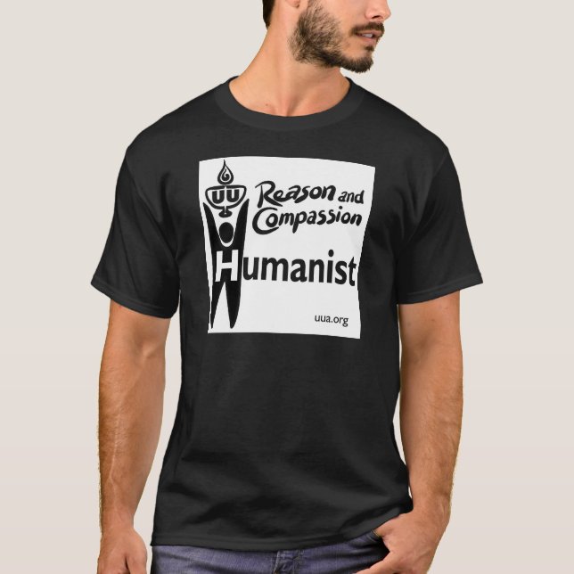 T-shirts Humanista de UU (Frente)