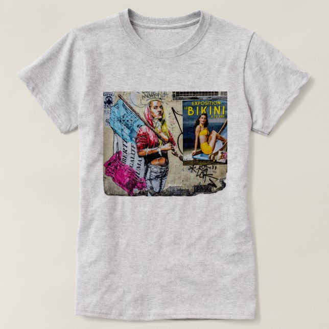 T-shirts Humanité do égalité de Liberté (Frente do Design)