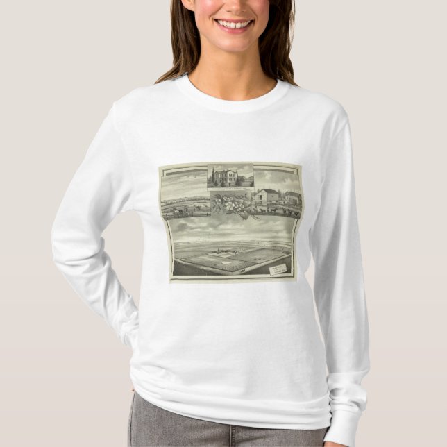 T-shirts Humboldt, Kansas (Frente)