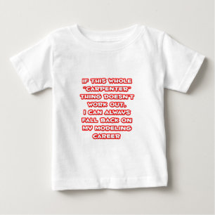 T-shirts Humor Carpinteiro... Carreira de modelagem