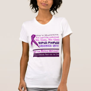 T-shirts Humor da doença de Crohn