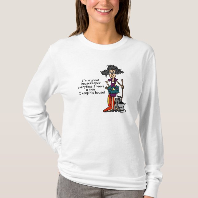 T-shirts Humor da empregada (Frente)