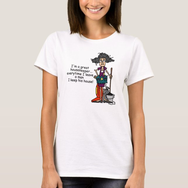 T-shirts Humor da empregada (Frente)
