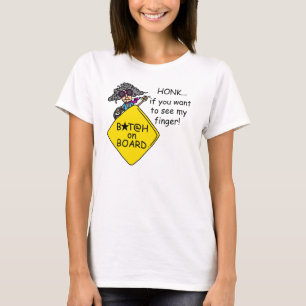 T-shirts Humor da raiva da estrada