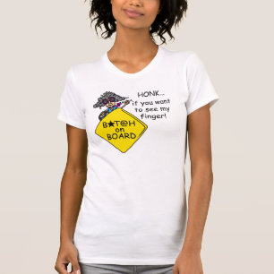 T-shirts Humor da raiva da estrada