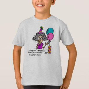 T-shirts Humor de Alternativo de Aniversário