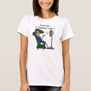 T-shirts Humor do flash quente