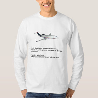 T-shirts Humor do mecânico de aviões
