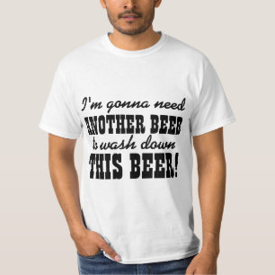 T-shirts Humor engraçado do bebendo da cerveja