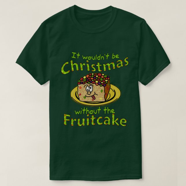 T-shirts Humor engraçado v2 do Fruitcake dos desenhos (Frente do Design)