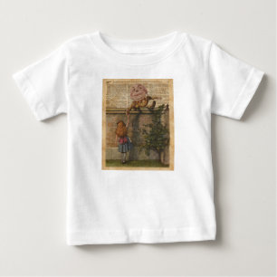 T-shirts Humpty Dumpty & ilustração de livro do vintage de