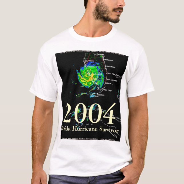 T-shirts hurricane2004 (Frente)