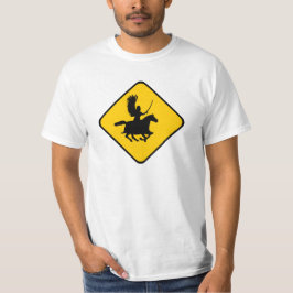 T-shirts Hussar de advertência!