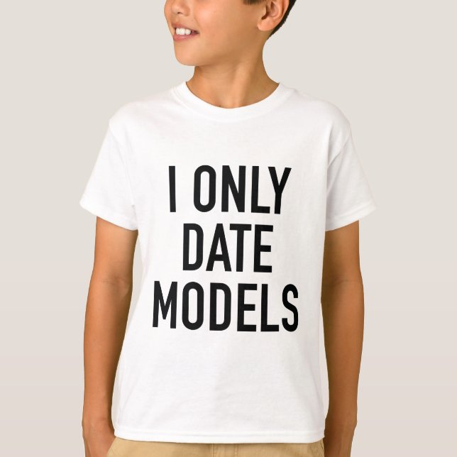 T-shirts I Apenas Modelos de Data (Frente)