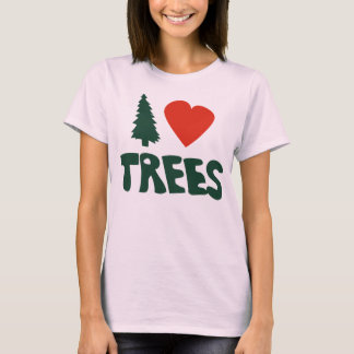 T-shirts I Árvores do Coração