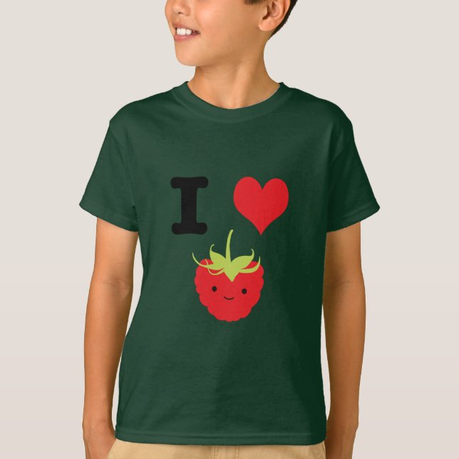 T-shirts I Coração de Framboesas (Frente)