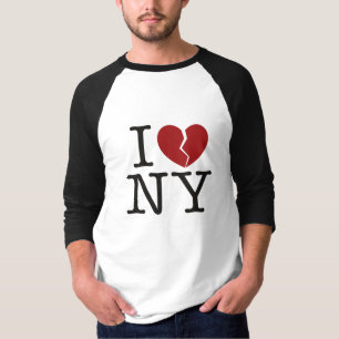 T-shirts I [coração partido] NY