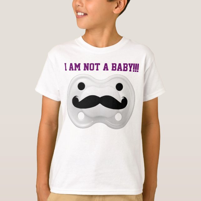 T-SHIRTS I DE MANHÃ NOT BABY!!! (Frente)