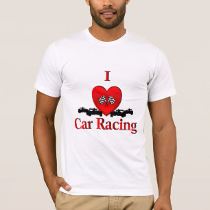 T-shirts I Heart Car Racing