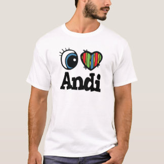 T-shirts I Heart (Love) Andi