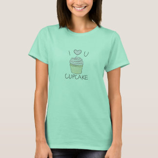 T-shirts I Heart U Cupcake