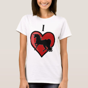 T-shirts I Heart Unicórns
