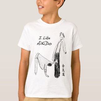 T-shirts I like Aikido - Sankyo
