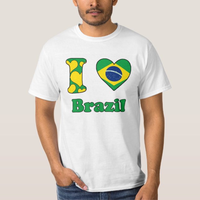 T-shirts I love Brazil (Frente)