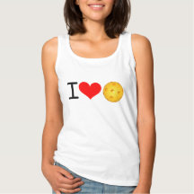 "I Love Pickleball" - Tanque feminino
