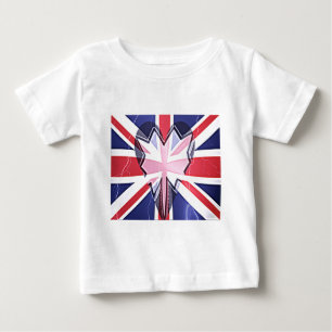 T-shirts "I Love UK" Art Impressão
