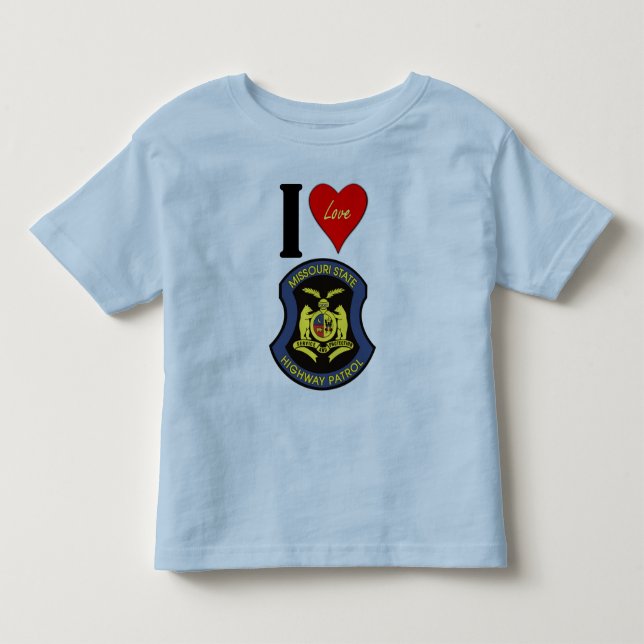 T-shirts I LUV the MSHP (Frente)