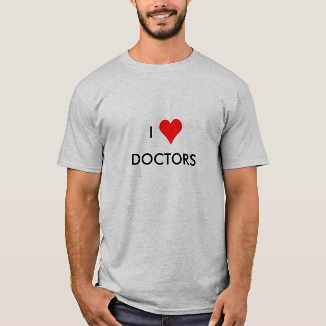 T-shirts i médicos do coração (Frente)