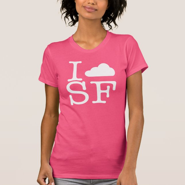 T-shirts I Nuvem SF (Branco) (Frente)