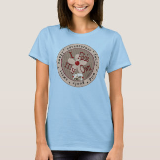 T-shirts I Ride My Own - Circle (Red Ringer)