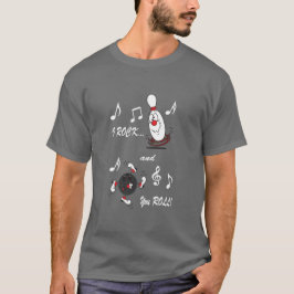 T-shirts I Rock and You Roll Bola de boliche and Pin | Humo