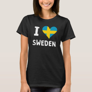 T-shirts I Suecia cardíaca