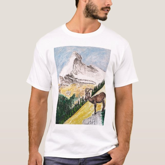 T-shirts Íbex Matterhorn (Frente)