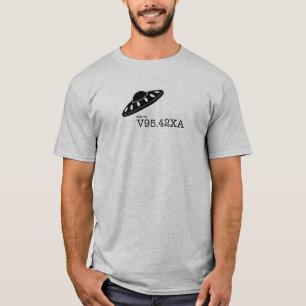 T-shirts ICD-10: V9542XA - Impacto da nave espacial