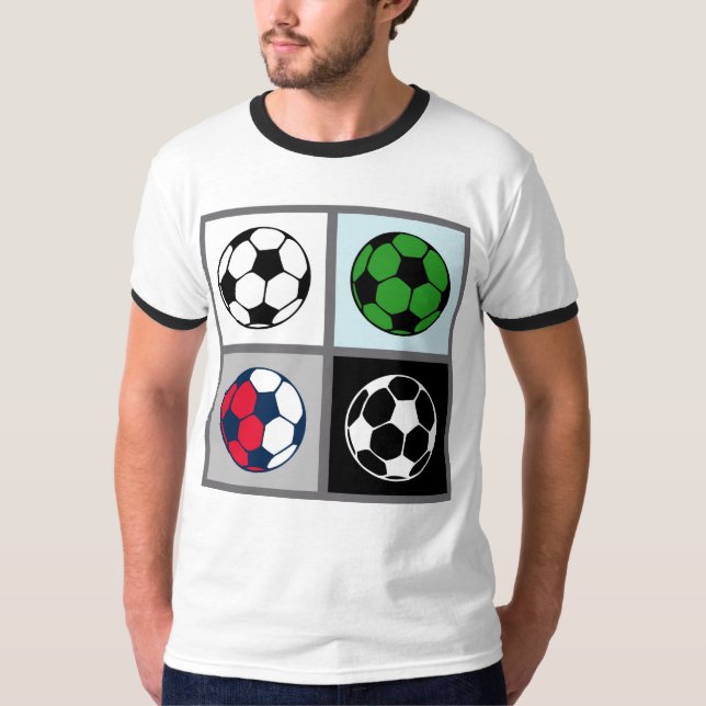 T-shirts Ícone da bola de futebol (Frente)