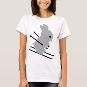 T-shirts ícone de esqui
