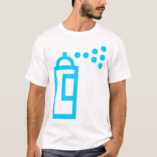 T-shirts Ícone de Lata de Spray