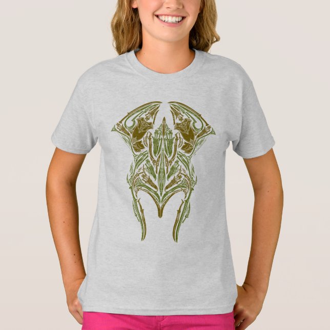 T-shirts Ícone do capacete de armas elven (Frente)
