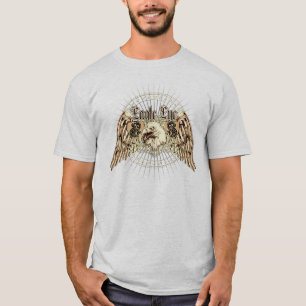 T-shirts Ícone do estilo do vintage do gráfico de vetor d