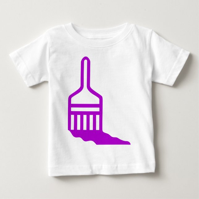T-shirts Ícone do pincel (Frente)