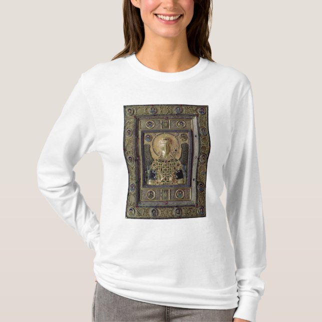 T-shirts Ícone que descreve o arcanjo Michael (Frente)
