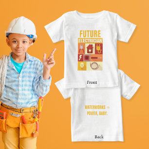 T-shirts Icônica Eletrônica Profissional Projetada