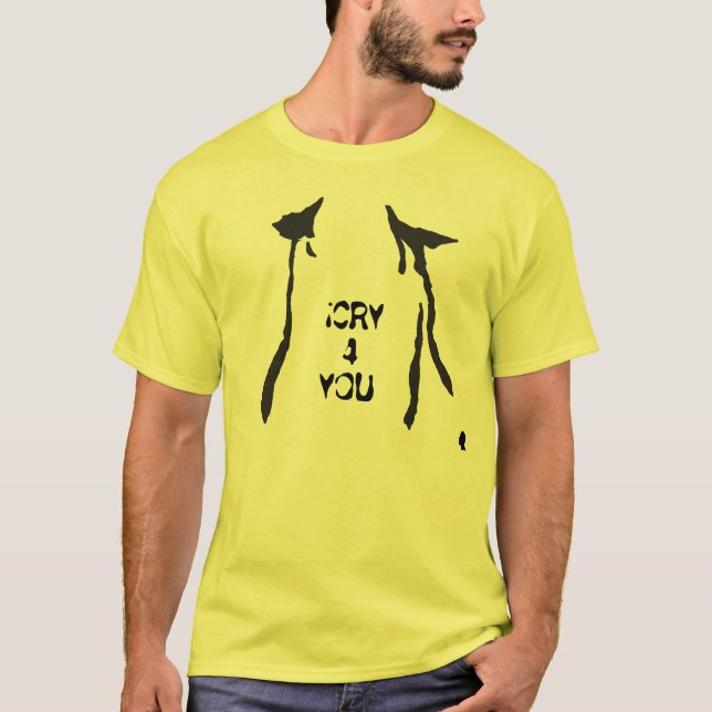 T-shirts #iCRY4You (Frente)